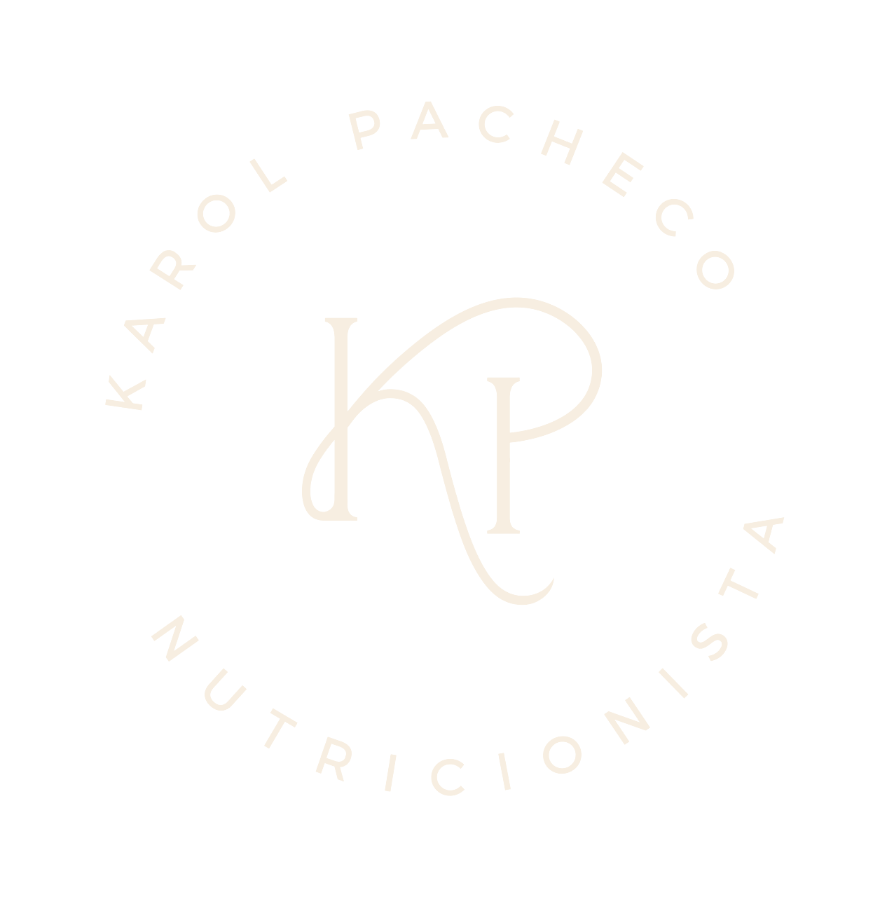 Selo da marca Karol Pacheco Nutricionista
