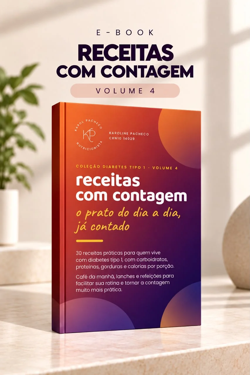 Capa do e-book Volume 4: Receitas com contagem: o prato do dia a dia, já contado